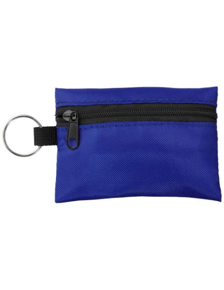 Funda con llavero con 16 elementos de primeros auxilios N50900221