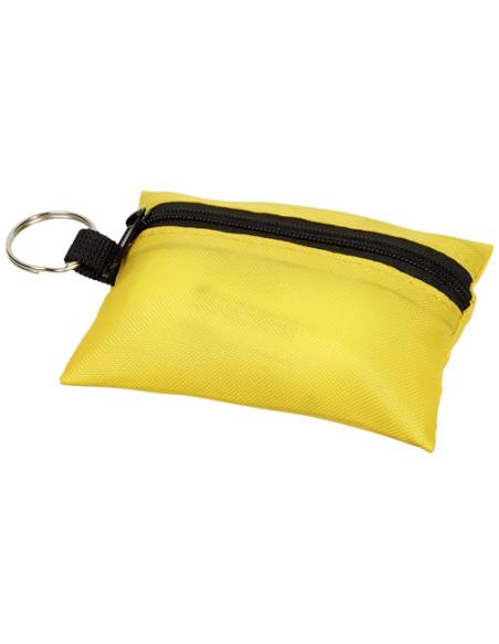 Funda con llavero con 16 elementos de primeros auxilios N70900221