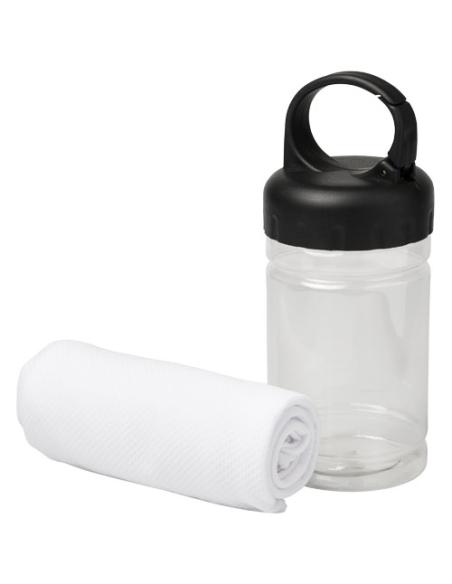 Toalla refrescante en bote de PET N20071621