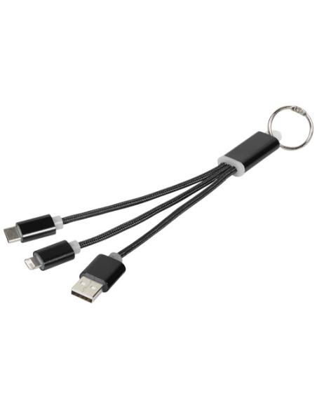 Cable de carga 3 en 1 con llavero N00169431