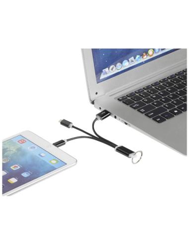 Cable de carga 3 en 1 con llavero N00169431