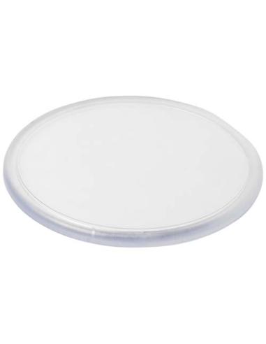 Posavasos de plástico redondo Ellison con papel insertado N00415012