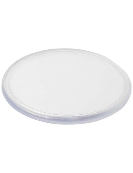 Posavasos de plástico redondo Ellison con papel insertado N00415012