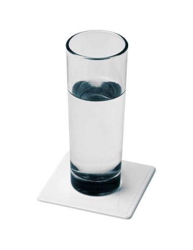 Posavasos de plástico cuadrado Renzo N10615012
