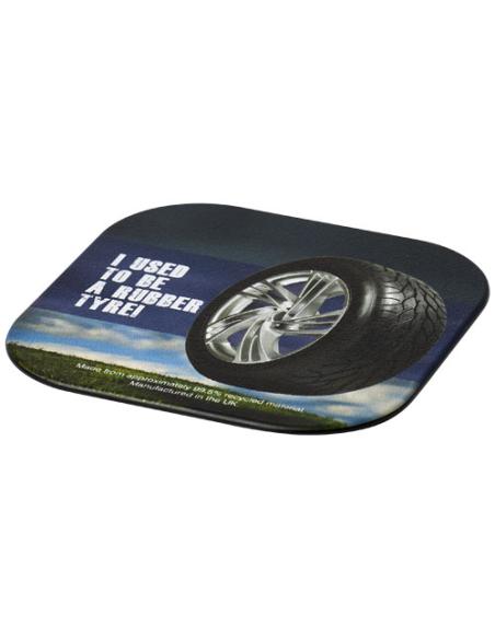 Brite-Mat® Posavasos cuadrado con material de neumático N00025012