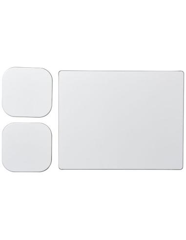 Combo 3 de alfombrilla para ratón y juego de posavasos N00395012