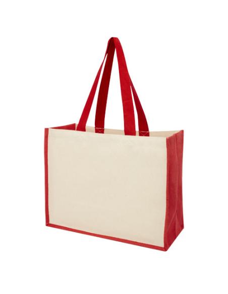 Bolsa Tote para la compra de lona y yute de 320 g/m² N12107012