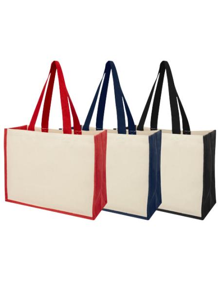Bolsa Tote para la compra de lona y yute de 320 g/m² N12107012