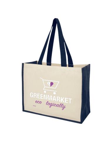 Bolsa Tote para la compra de lona y yute de 320 g/m² N55107012