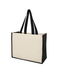 Bolsa Tote para la compra de lona y yute de 320 g/m² N00107012