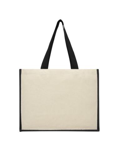 Bolsa Tote para la compra de lona y yute de 320 g/m² N09107012