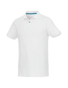 Polo de manga corta de material reciclado orgánico para hombre N01020573