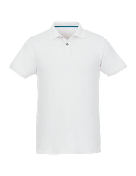 Polo de manga corta de material reciclado orgánico para hombre N01020573