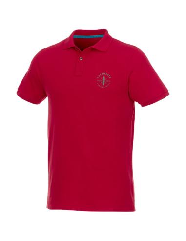 Polo de manga corta de material reciclado orgánico para hombre N05220573