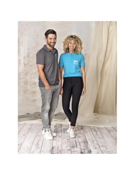 Polo de manga corta de material reciclado orgánico para hombre N05220573