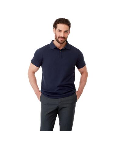Polo de manga corta de material reciclado orgánico para hombre N05220573