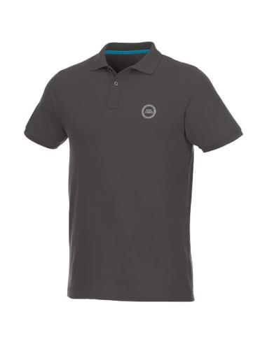 Polo de manga corta de material reciclado orgánico para hombre N09820573
