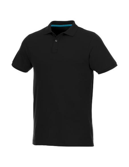 Polo de manga corta de material reciclado orgánico para hombre N09920573