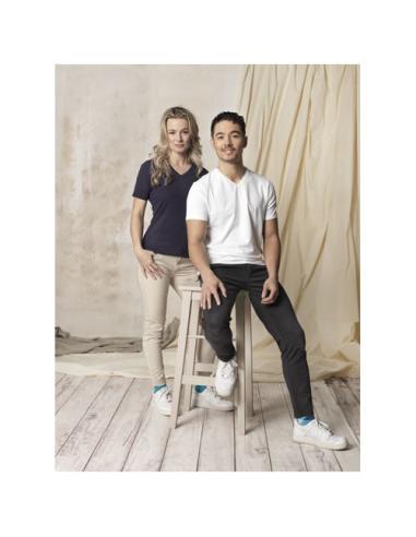 Camiseta orgánica de manga corta para mujer N01071083