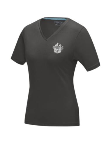 Camiseta orgánica de manga corta para mujer N09871083