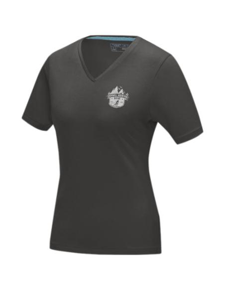 Camiseta orgánica de manga corta para mujer N09871083