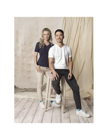 Camiseta orgánica de manga corta para mujer N06971083