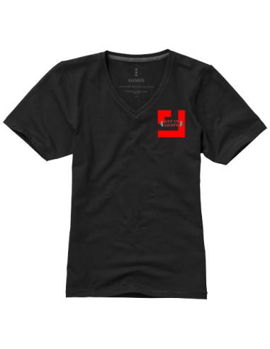 Camiseta orgánica de manga corta para mujer N09971083