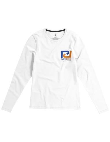Camiseta de manga larga ecológica de mujer Ponoka N01091083