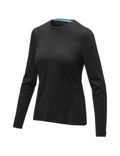 Camiseta de manga larga ecológica de mujer Ponoka N01091083