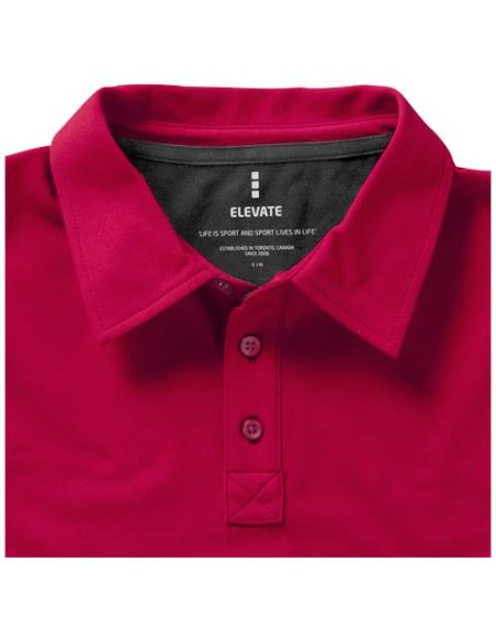 Polo de manga corta elástico para hombre N15248083