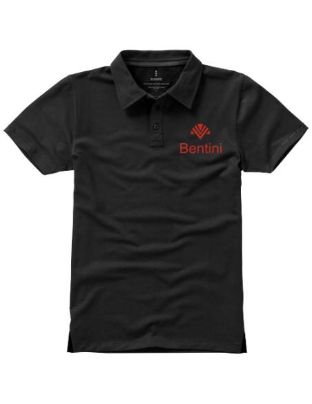 Polo de manga corta elástico para hombre N05948083