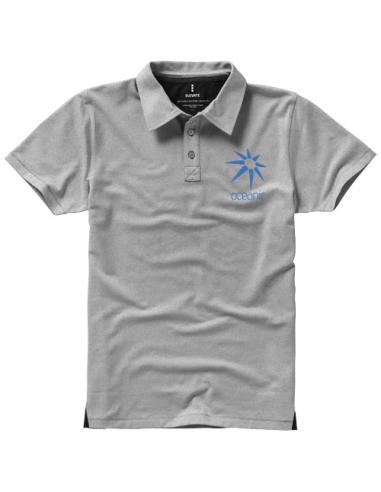 Polo de manga corta elástico para hombre N06948083