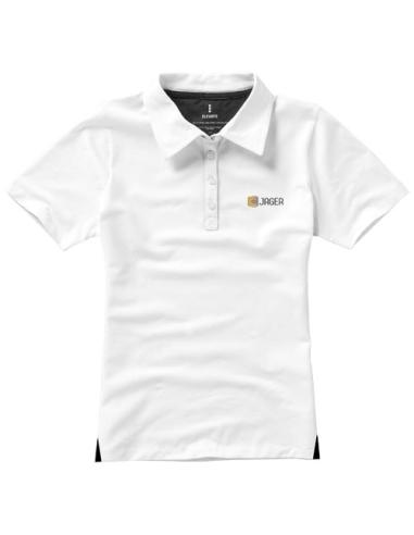 Polo de manga corta elástico para mujer N01058083