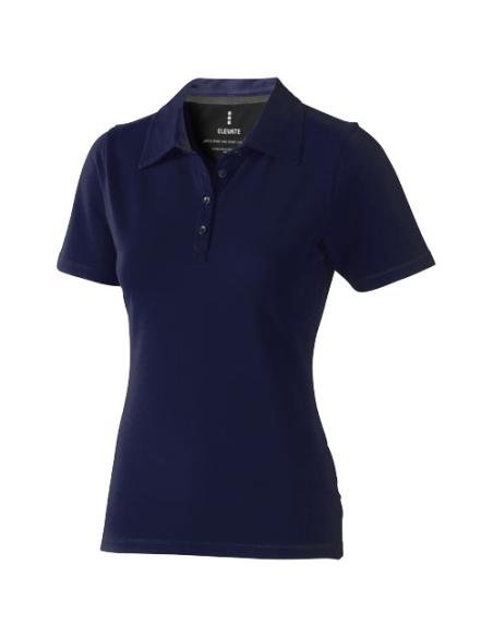 Polo de manga corta elástico para mujer N09458083