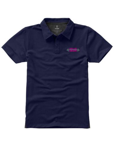 Polo de manga corta elástico para mujer N09458083