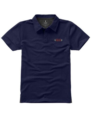 Polo de manga corta elástico para mujer N09458083