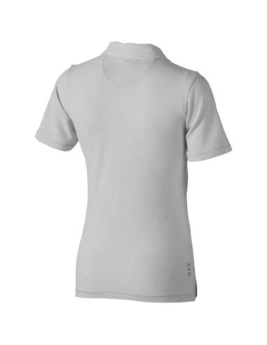 Polo de manga corta elástico para mujer N06958083