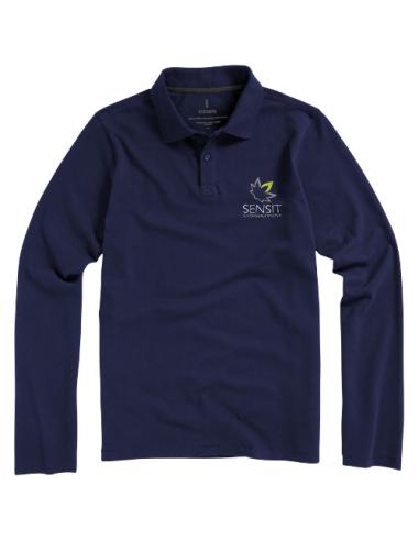 Polo de manga larga para hombre N09468083