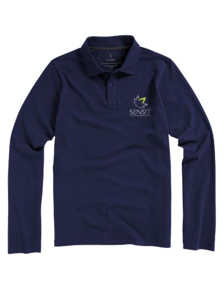 Polo de manga larga para hombre N09468083