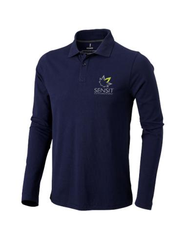Polo de manga larga para hombre N09468083