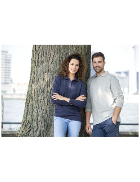 Polo de manga larga para hombre N09468083