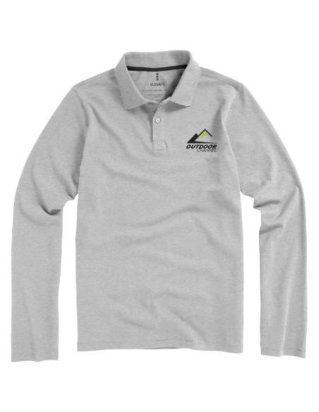 Polo de manga larga para hombre N06968083