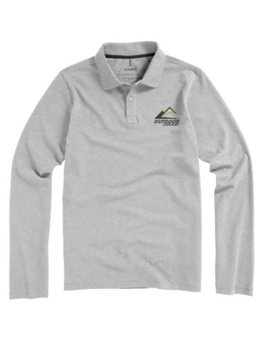 Polo de manga larga para hombre N06968083