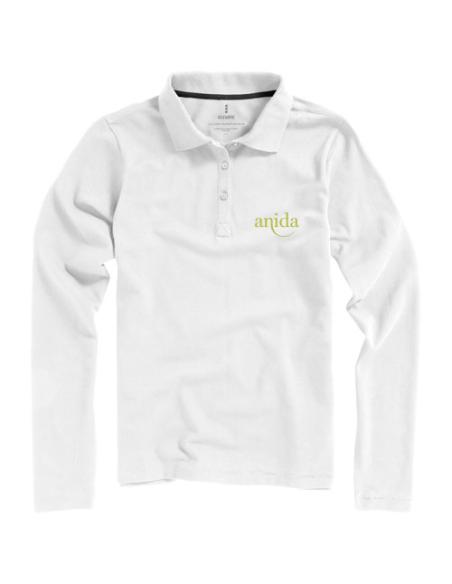 Polo de manga larga para mujer N01078083