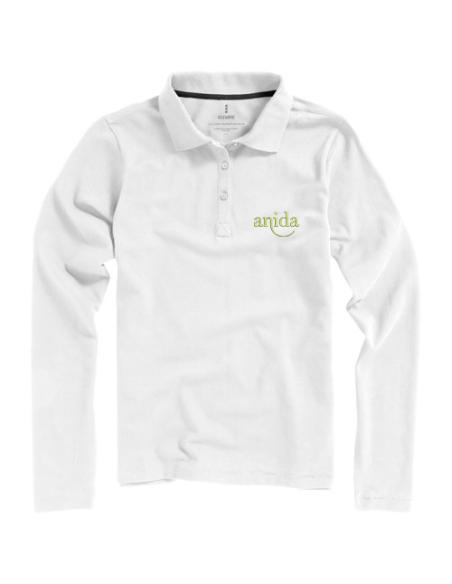 Polo de manga larga para mujer N01078083
