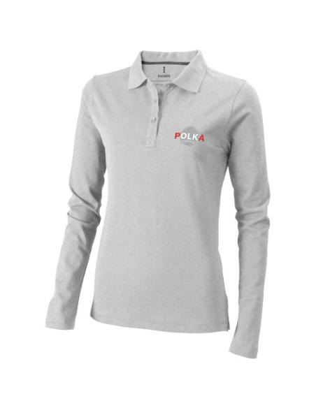 Polo de manga larga para mujer N06978083
