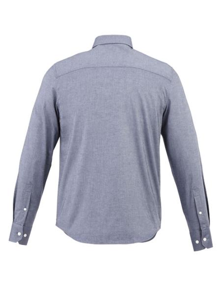 Camisa tipo Oxford de manga larga para hombre N09426183