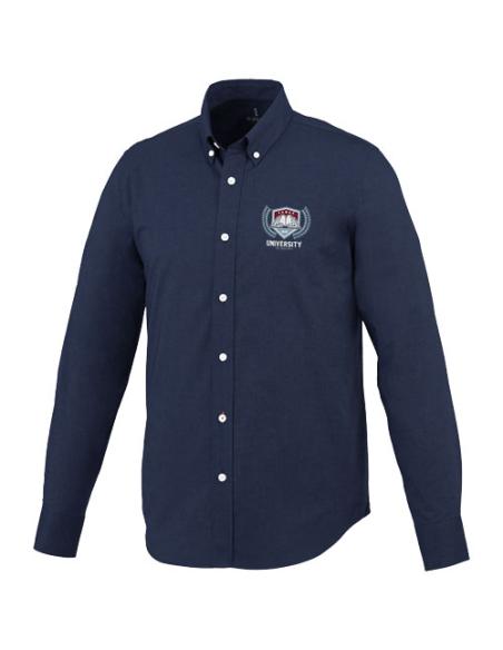 Camisa tipo Oxford de manga larga para hombre N00526183