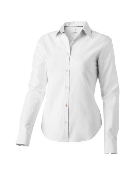 Camisa tipo Oxford de manga larga de mujer N01036183