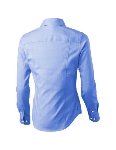 Camisa tipo Oxford de manga larga de mujer N00436183